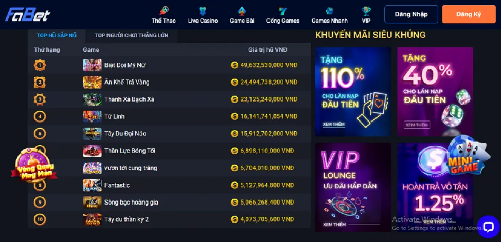 Chương trình hoàn trả hàng ngày không giới hạn tại 888to win